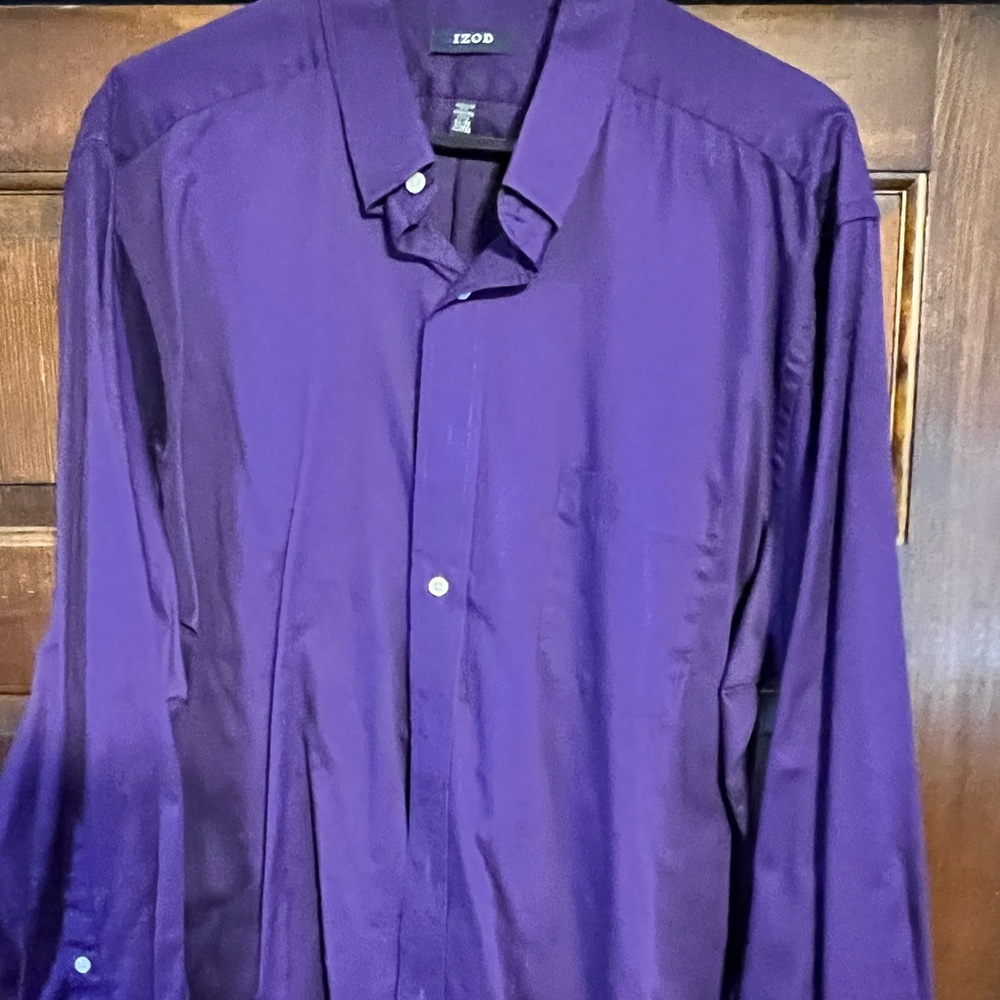 Izod Long Sleeve Purple